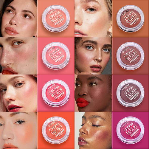 Èvoque brightening cream blush 8 shades